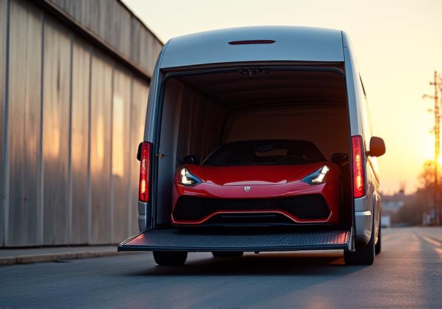 Luxury car transport service